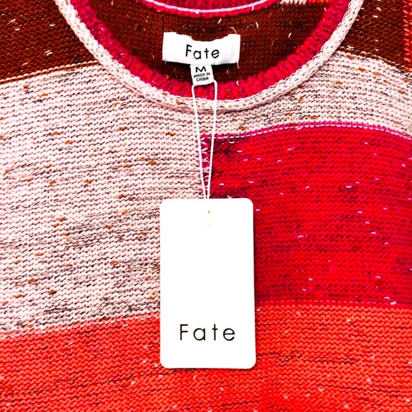 NWT Color-block Knit Blouse NWT - Picture 5 of 5